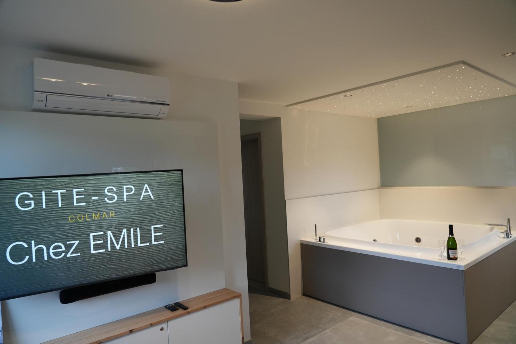 Gite Spa L'Atelier Emile - Spa Privatif - 5 Min Colmar Sainte-Croix-en-Plaine エクステリア 写真