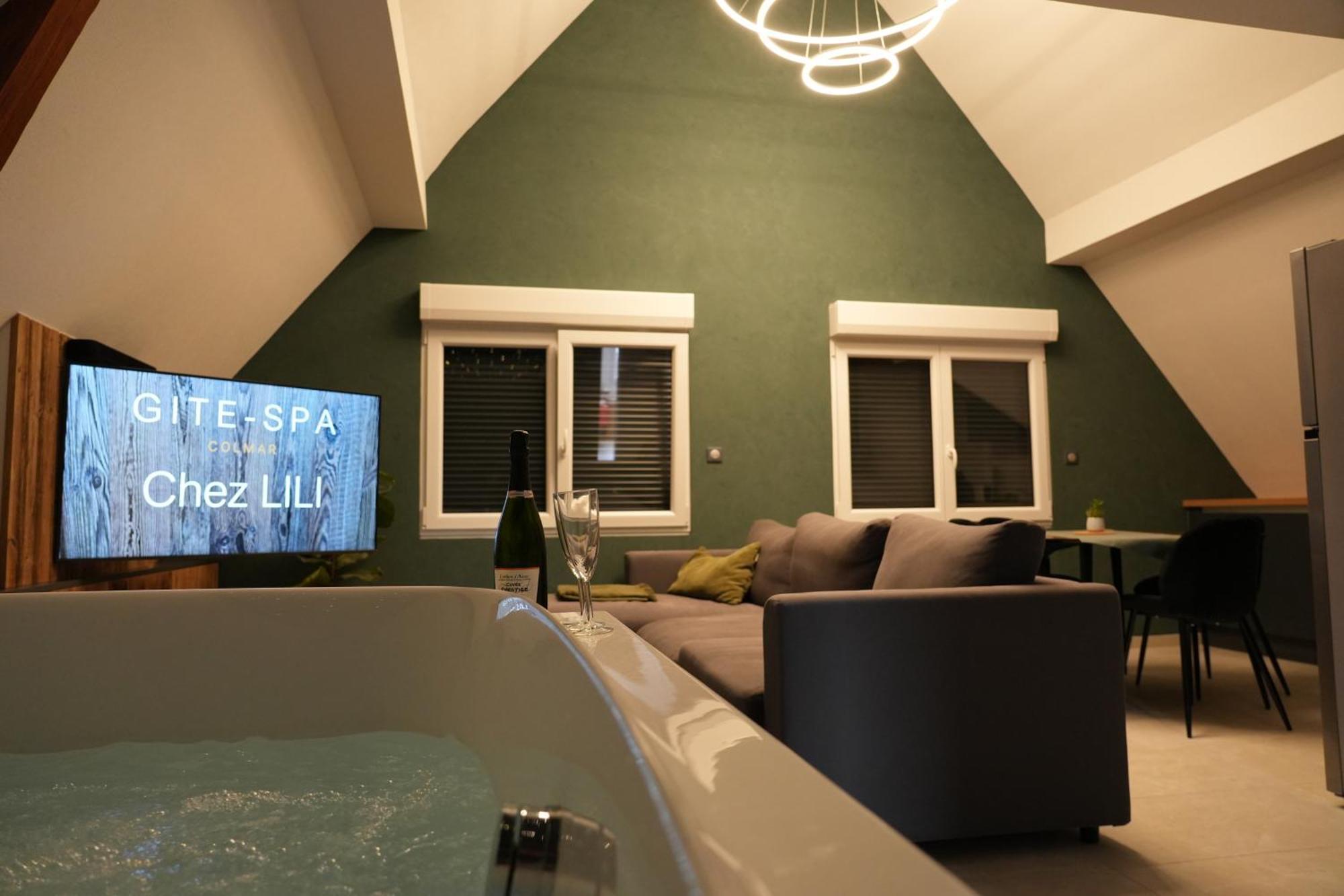 Gite Spa L'Atelier Emile - Spa Privatif - 5 Min Colmar Sainte-Croix-en-Plaine エクステリア 写真